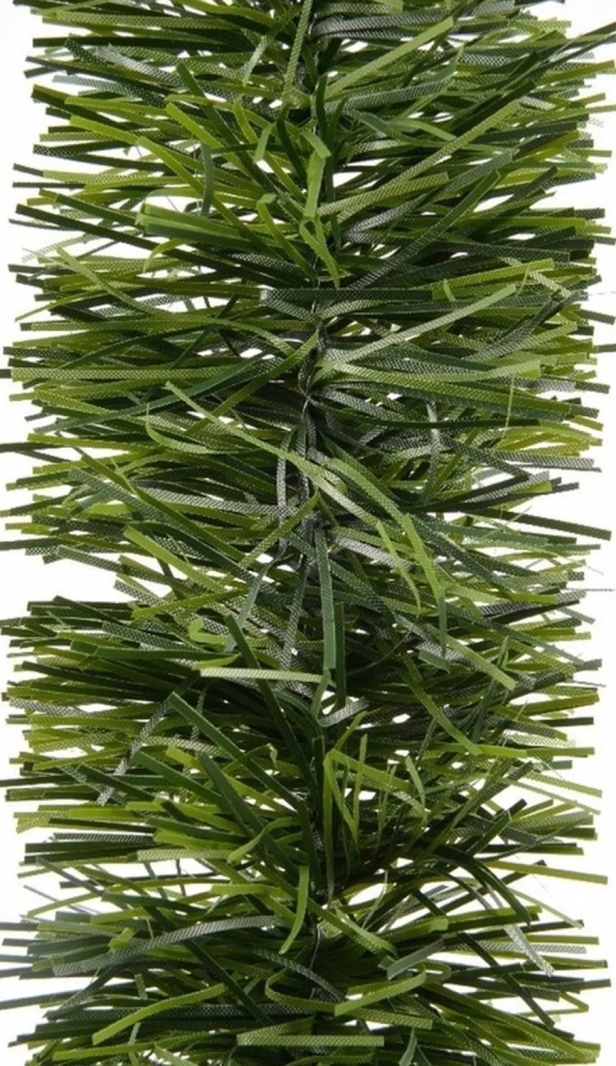 Decoris Guirlandes>5X Kerstslingers Dennenslinger Groen 270 Cm - Guirlande Folie Lametta - Groene Kerstboom Versieringen