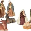 Merkloos Kerststallen>8X Kerststal Kerstbeelden Polystone - Kerststal Figuren