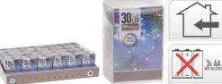 Merkloos 2X Kerstverlichting Op Batterij Gekleurd 30 Lampjes Online