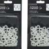 Lumineo 48X Kerstverlichting/Feestverlichting Bevestiging Dakgoot Ophang Haakjes - Lichtsnoeren Ophangen Cheap