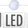 Merkloos 3X Led Lichtsnoeren Met 20 Sneeuwballen Lampjes Van 3X,5 Cm Op Batterijen Cheap