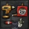 Decoris Kerstboomversieringen>3X Stuks Glazen Kersthangers Gereedschap Kerstornamenten - Kerstboomversiering