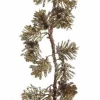 Decoris Guirlandes>2X Stuks Gouden Dennenappels Guirlande 120 Cm Met Glitters