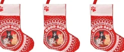 Merkloos Kerstsokken>3X Stuks Katten/Poezen Kerstsokken I Have Been A Very Good Cat - Kerstsokken Voor Huisdieren - Kerstsokken Voor De Kat/Poes