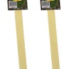 Merkloos Kerstkransen>2X Stuks Kerstkrans Ophangen Messing Goud Hangers/Deurhangers 27 Cm - Haken/Beugels Om Kransen Op Te Hangen
