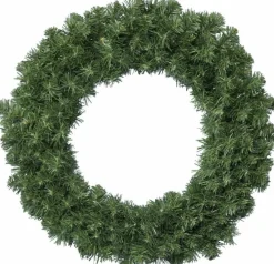 Decoris Kerstkransen>2X Stuks Kerstkransen/Dennenkransen Groen 35 Cm - Dennenkransen/Deurkransen Kerstversiering
