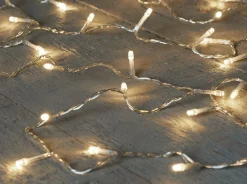 Anna's Collection 3X Stuks Kerstverlichting Met Timer 20 Warm Witte Lampjes Op Batterijen - Lichtsnoer Transparant Met 20 Leds Flash Sale