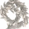 Merkloos Guirlandes>1X Witte Kerstguirlande 180 Cm - Dennenslingers