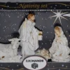 Merkloos Kerststallen>8X Witte Kerststal Beelden/Figuren 10 Cm In Doos 39 X 16 X 6,5 Cm
