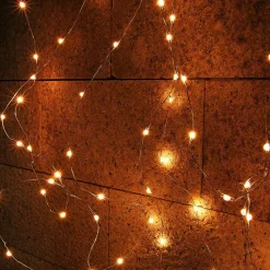 Merkloos Zilverdraad 200Led Ww Adapter Best